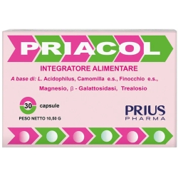 Priacol 30 Capsule - Integratore Per I Disturbi Del Tratto Gastro-Intestinale