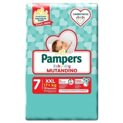 PAMPERS baby dry mutandino Xxl - 13 pannolini per bambini da 17+ kg