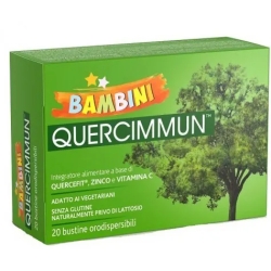 Quercimmun Bambini 20 Bustine Orosolubili - Integratore Immunostimolante
