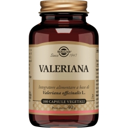 Solgar Valeriana 100 Capsule - Integratore Per Il Rilassamento