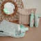 Suavinex Baby care essential set - Beauty case girl completo di prodotti