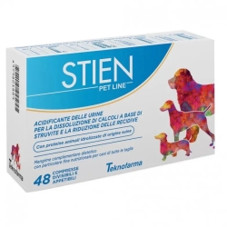 Stien Pet Line 48 compresse appetibili - acidificante delle urine