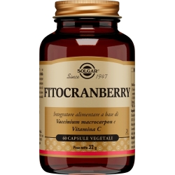 Solgar Fitocranberry 60 Capsule Vegetali - Integratore Per Le Vie Urinarie