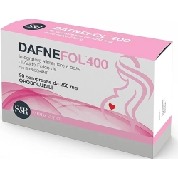 Dafnefol 400 - Integratore per la Gravidanza 90 compresse gusto arancia