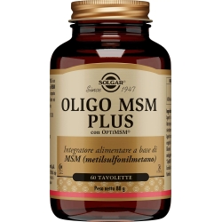 Solgar Oligo Msm Plus 60 Tavolette - Integratore Di Zolfo