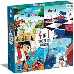 4 In 1 Giochi Da Tavolo