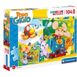 Topo Gigio puzzle 104 pezzi 62x42 cm