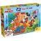 Mickey and Friends puzzle da pavimento double-face 108 pezzi 70x50 cm
