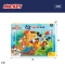 Mickey and Friends puzzle da pavimento double-face 108 pezzi 70x50 cm