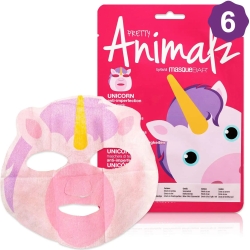 Pretty Animalz Unicorno - Maschera In Tessuto Anti-Imperfezioni