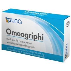 Omeogriphi 6 contenitori monodose di granuli - Rimedio omeopatico per la febbre