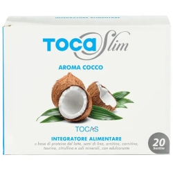 Tocaslim aroma Cocco 20 Bustine - Integratore per il controllo del peso corporeo