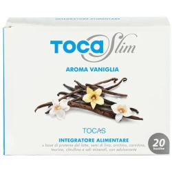 Tocaslim aroma vaniglia 20 Bustine - Integratore per il controllo del peso corporeo