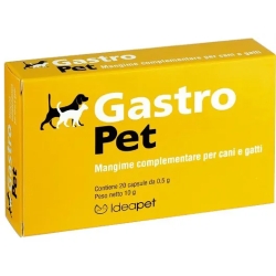 Gastro Pet 20 Capsule - Mangime complementare per cani e gatti