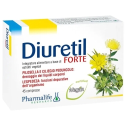 Diuretil Forte 45 compresse - Integratore drenante e depurativo per l'organismo