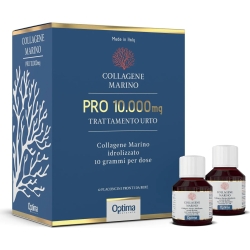 Optima Naturals Collagene Marino Pro 12 Flaconcini - Integratore Per La Pelle