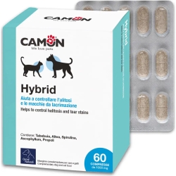 Hybrid 60 compresse - Mangime complementare per l'alitosi di cani e gatti