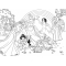 Maxipuzzle Double-Face Princess 108 Pezzi
