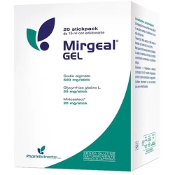 Mirgeal Gel 20 Stick pack - Integratore per il sistema digerente