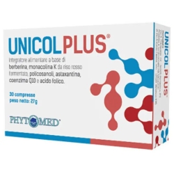 Unicol Plus 30 Compresse - Integratore Per Il Colesterolo