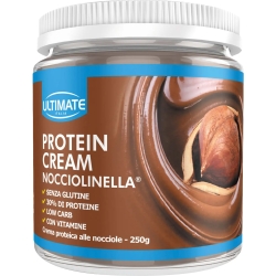 Ultimate Italia Protein Cream Nocciolinella 250 g - crema proteica spalmabile