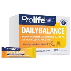 Prolife Dailybalance 12 bustine orosolubili - Integratore di fermenti lattici