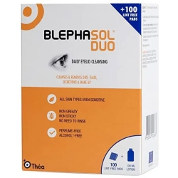Blephasol Duo - Soluzione Micellare Palpebre 100 ml + 100 Garze