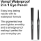 PUPA Vamp! Eye Pencil - Matita Occhi Waterproof 2 In 1 N. 300 Mysterious Green