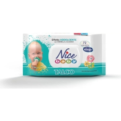 Nice Baby - 72 salviettine per la pelle di neonati e bambini