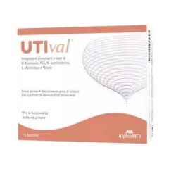 Utival - Integratore per funzionalità vie urinarie 14 bustine