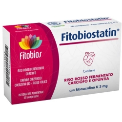 Fitobiostatin 60 Compresse - Integratore Per Il Colesterolo