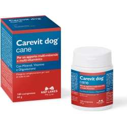 Carevit Dog 100 compresse mangime complementare per cani
