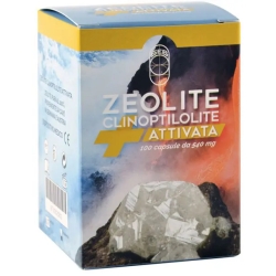 Zeolite Clinoptilolite Attivata 100 capsule da 540 mg - Integratore detossinante