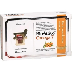 Bioattivo Omega 7 - Integratore Per La Membrana Mucosa 60 Capsule