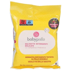 Salviette detergenti delicate con complesso prebiotico 15 pezzi