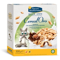 Cerealoro - Quadrotti ciocciolato e nocciole 300 g