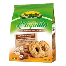 L'Infinito all'Avena e Nocciole - Biscotti senza glutine 200 g