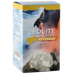 Zeolite Clinoptilolite Attivata 200 capsule da 540 mg - Integratore detossinante