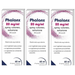 Phalanx 20Mg/Ml 3 flaconi da 60 ml - farmaco anticaduta