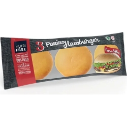 3 panini senza glutine per hamburger