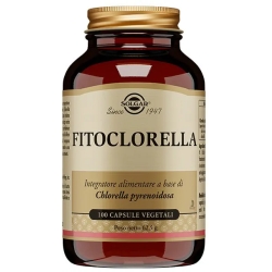 Solgar Fitoclorella 100 Capsule - Integratore Antiossidante