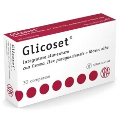 Glicoset 30 compresse - Integratore per il controllo del glucosio nel sangue