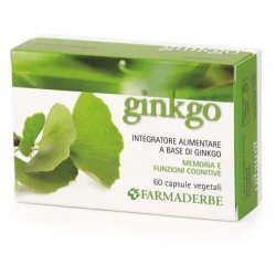 Ginkgo Biloba 60 Capsule - Integratore Per La Memoria E Le Funzioni Cognitive