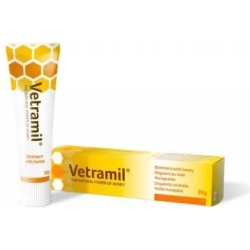 Vetramil 30 g - pomata al miele cicatrizzante