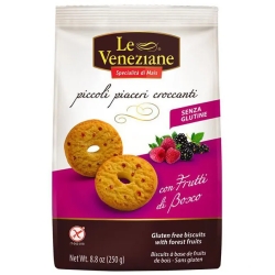 Le Veneziane - Biscotti con con frutti di bosco 250 g