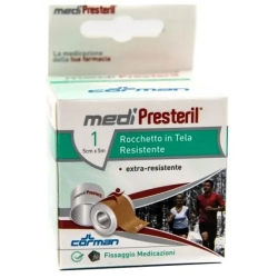 Medipresteril Rocchetto in tela Extra resistente 5 m x 5 cm