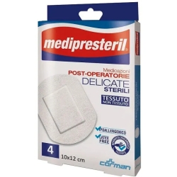 Medipresteril Medicazioni Post-Operatorie - 4 Medicazioni Da 10 x 12 cm