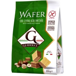 Wafer con crema alla Nocciola 250 g