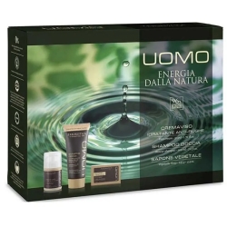 Cofanetto Uomo Energia della Natura - Crema viso + Shampoo + sapone