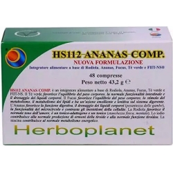 Hs112 Ananas Comp 48 Compresse - Integratore Per Il Controllo Del Peso